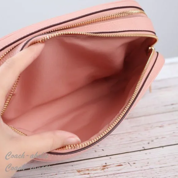 NWT Coach 39856 Jes Leather Crossbody in Shell Pink - Picture 10 of 11